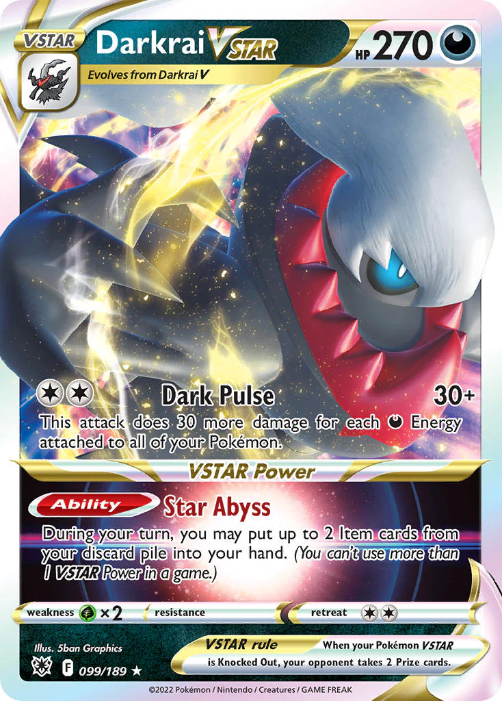 Astral Radiance 099 Darkrai VSTAR