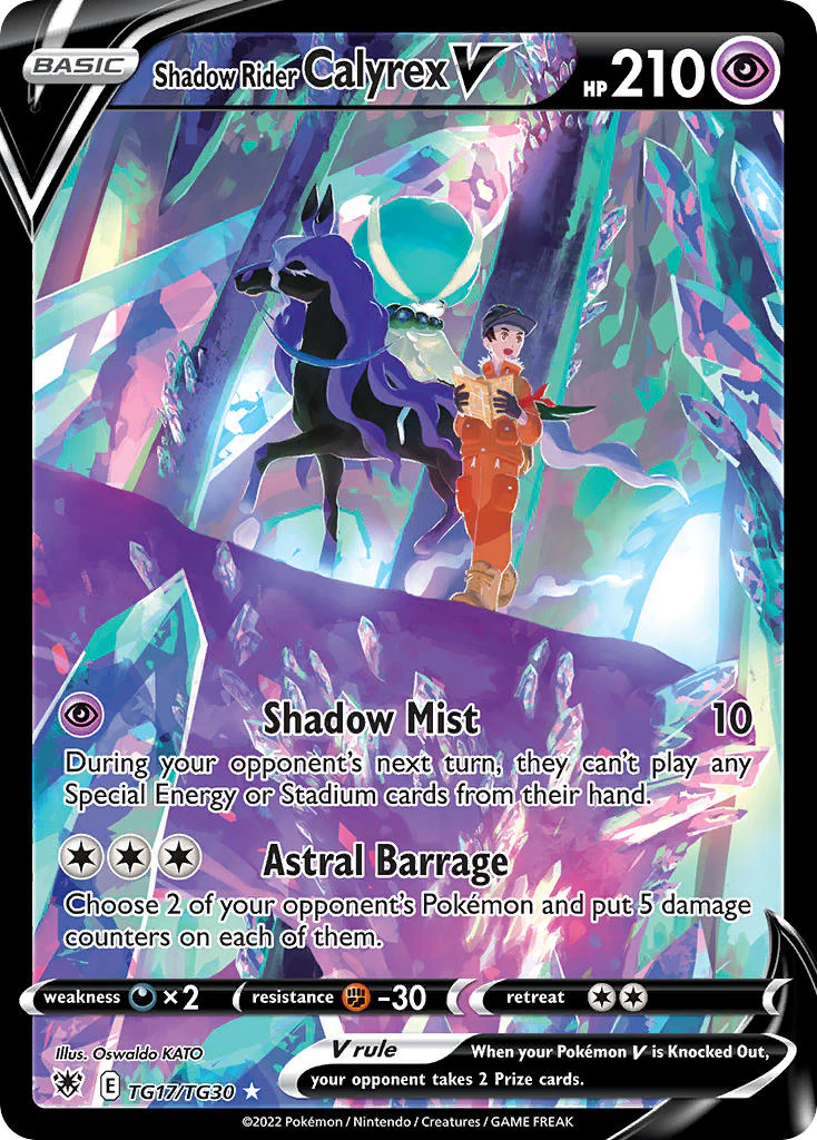 Astral Radiance TG17 Shadow Rider Calyrex V
