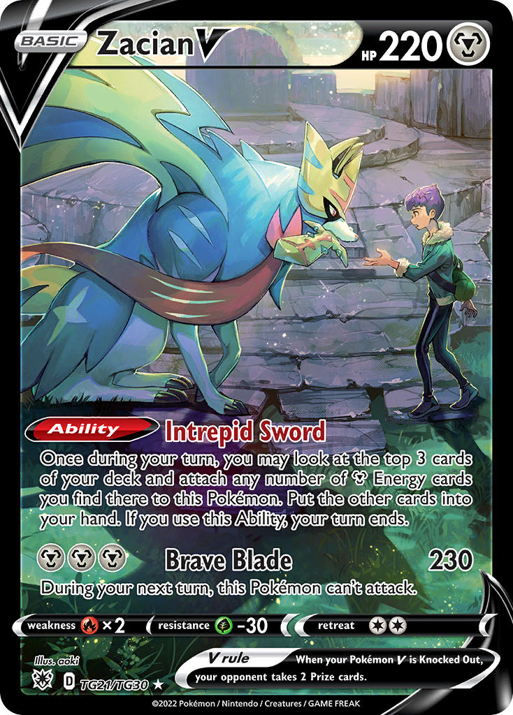 Astral Radiance TG21 Zacian V