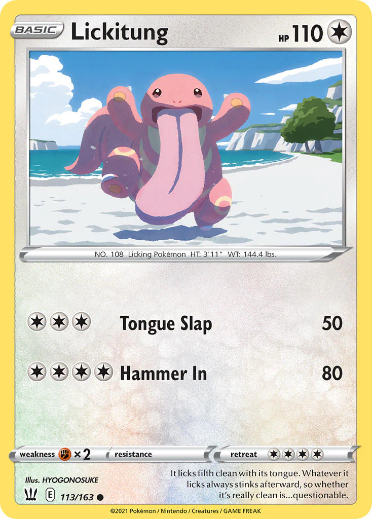 Battle Styles 113 Lickitung