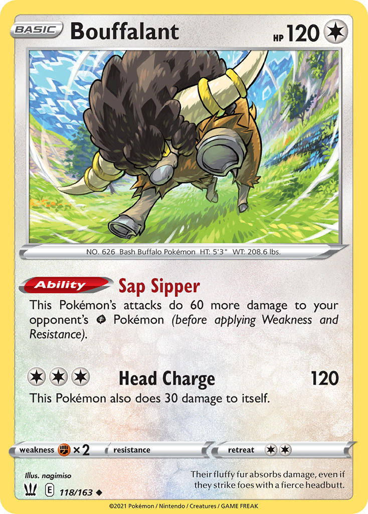 Battle Styles 118 Bouffalant