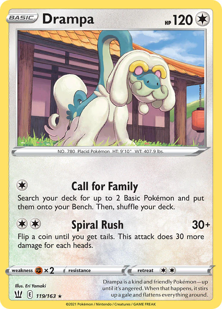 Battle Styles 119 Drampa