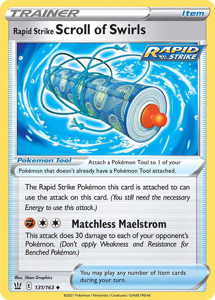 Battle Styles 131 Rapid Strike Scroll of Swirls