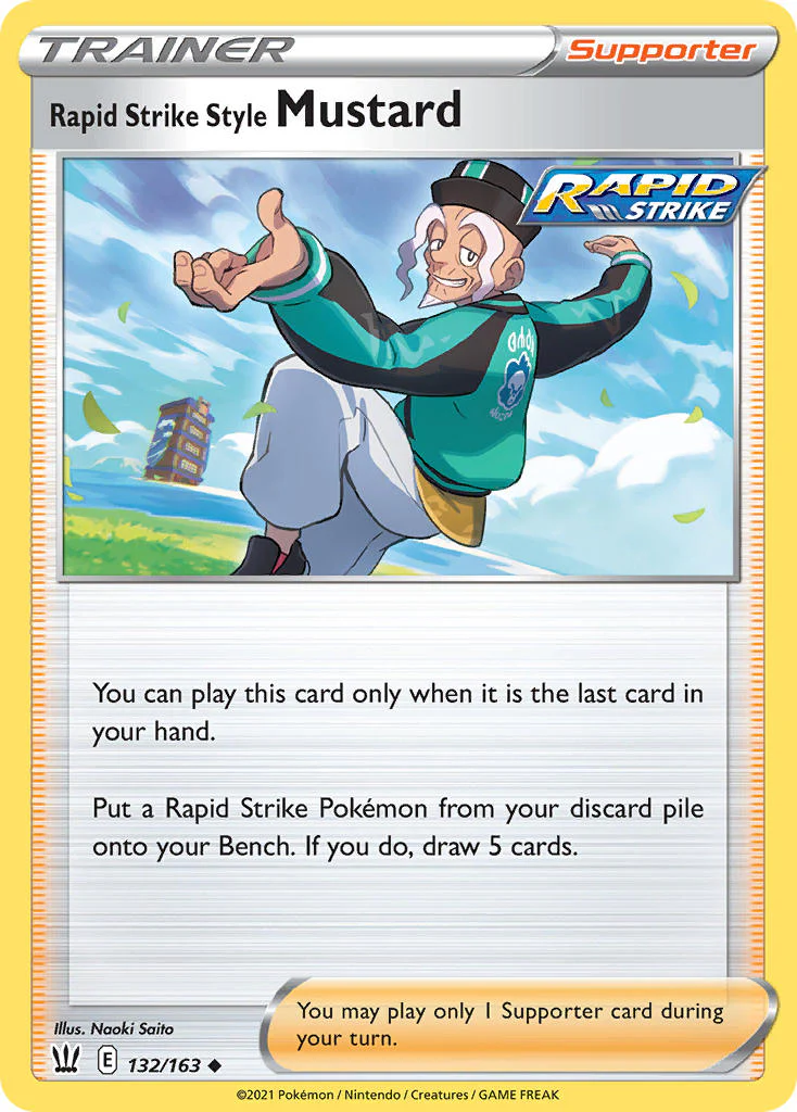 Battle Styles 132 Rapid Strike Style Mustard