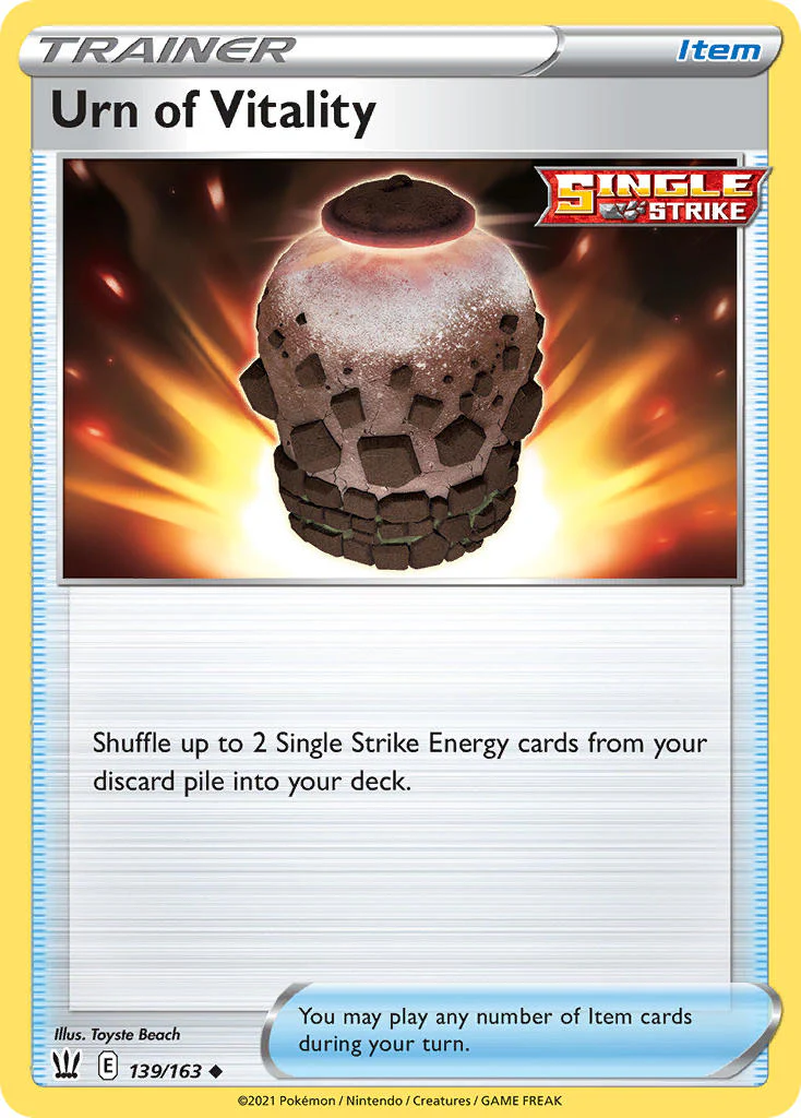 Battle Styles 139 Urn of Vitality