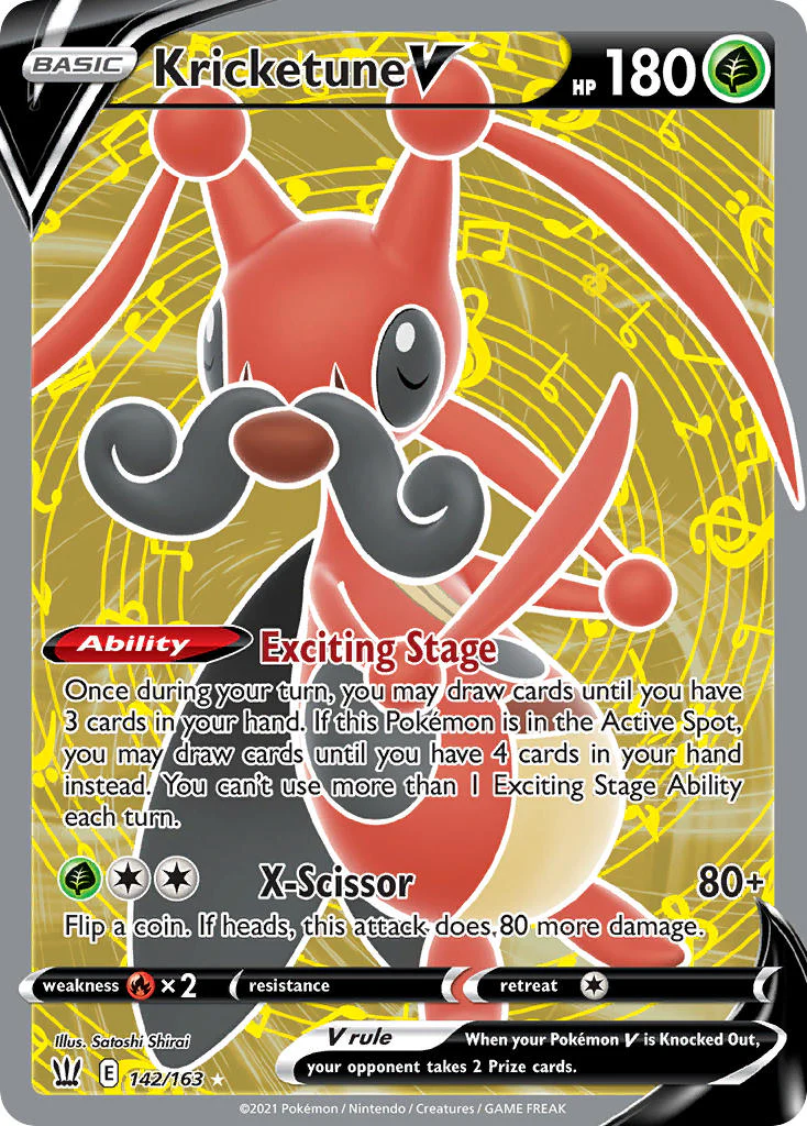 Battle Styles 142 Kricketune V