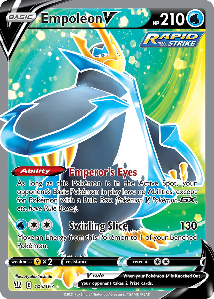Battle Styles 145 Empoleon V