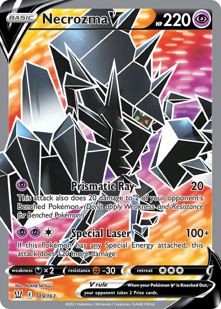 Battle Styles 149 Necrozma V