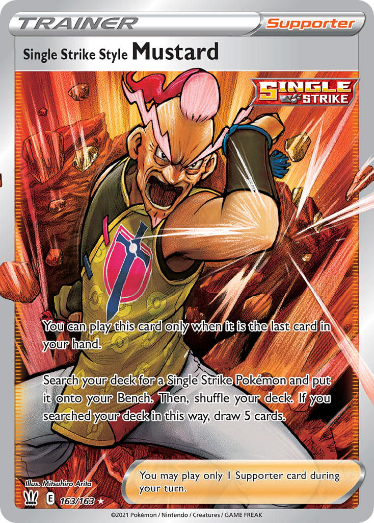 Battle Styles 163 Single Strike Style Mustard