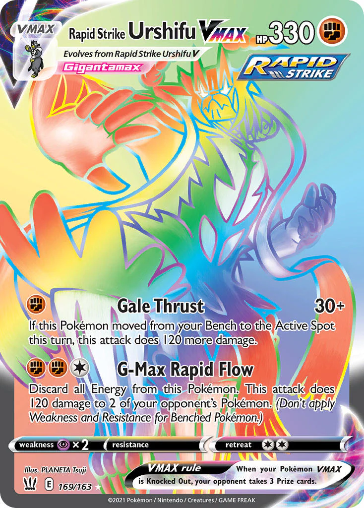 Battle Styles 169 Rapid Strike Urshifu VMAX