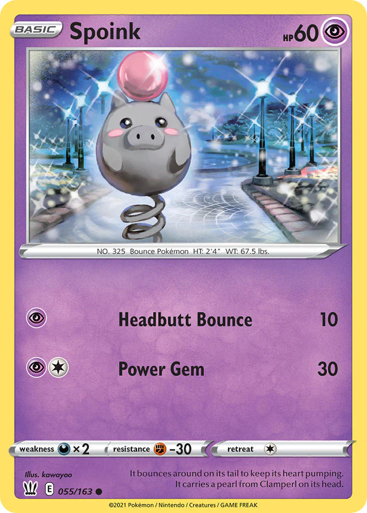 Battle Styles 055 Spoink