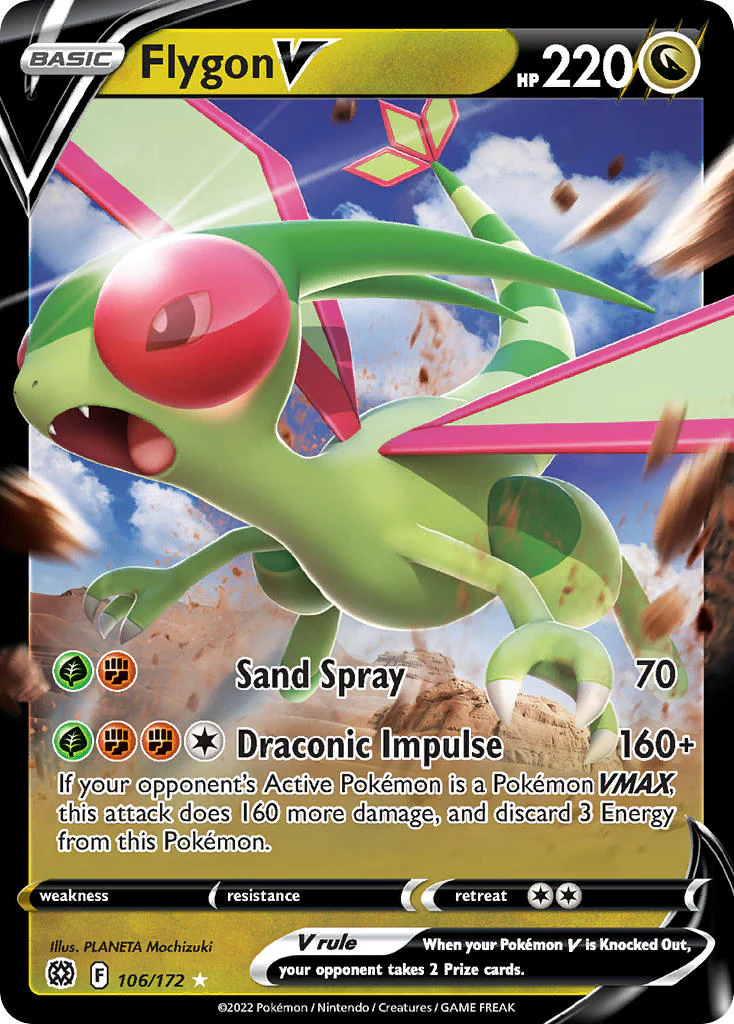 Brilliant Stars 106 Flygon V