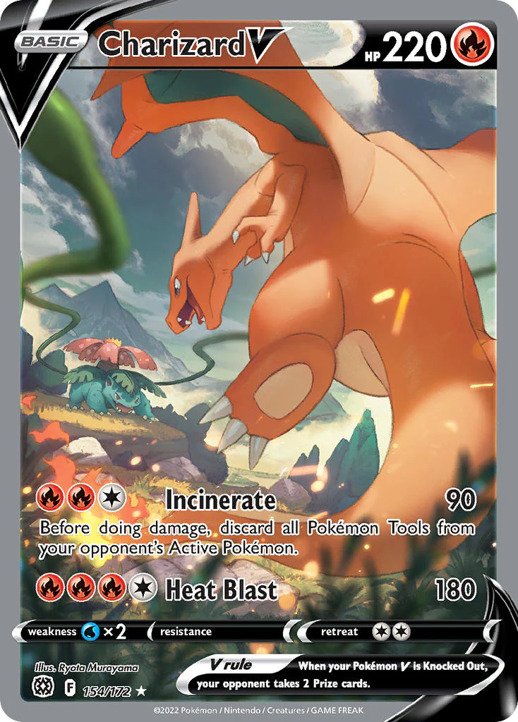 Brilliant Stars 154 Charizard V