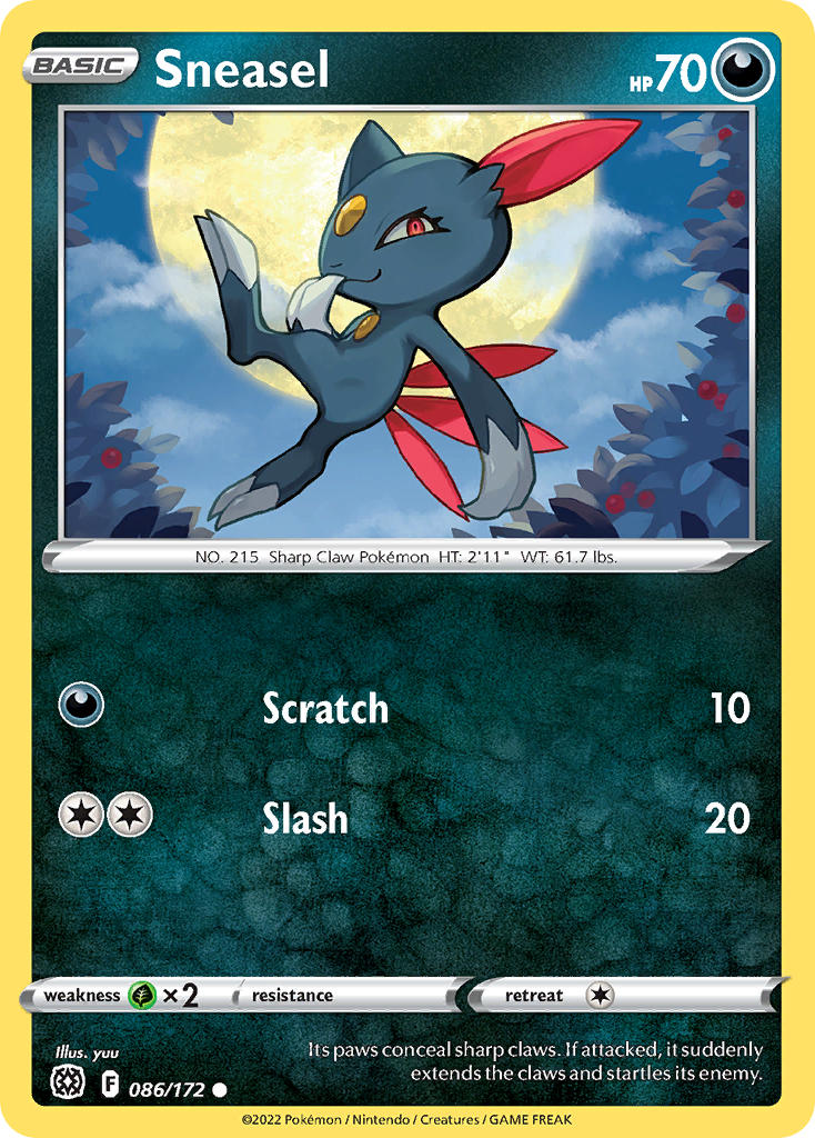 Brilliant Stars 086 Sneasel