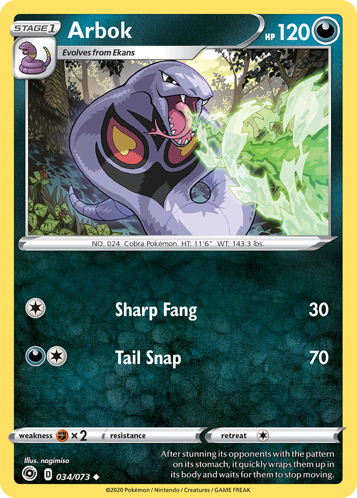 Champions Path 034 Arbok