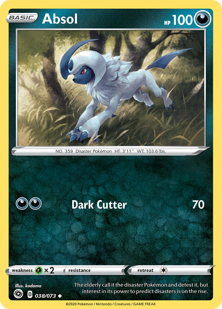 Champions Path 038 Absol