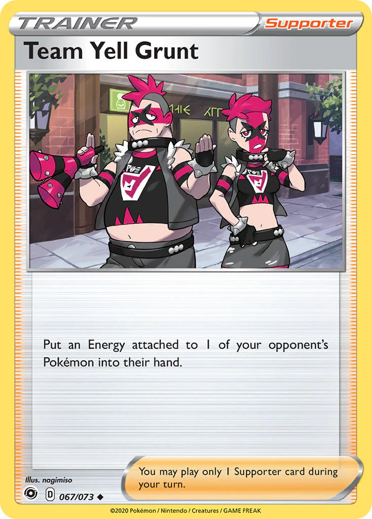Champions Path 067 Team Yell Grunt