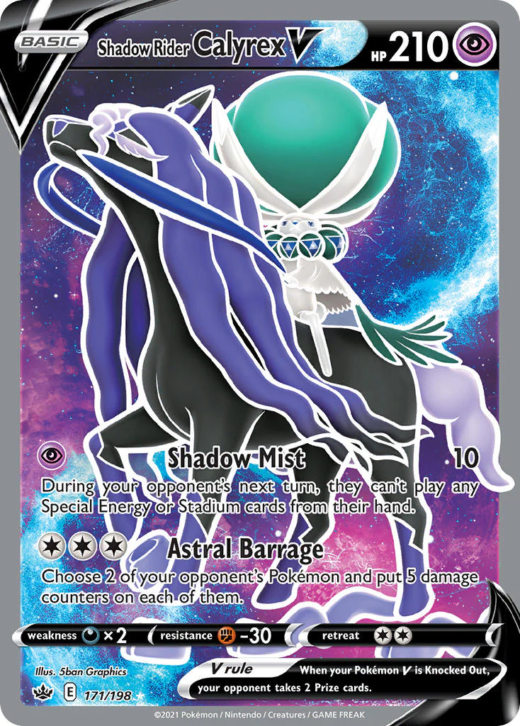 Chilling Reign 171 Shadow Rider Calyrex V