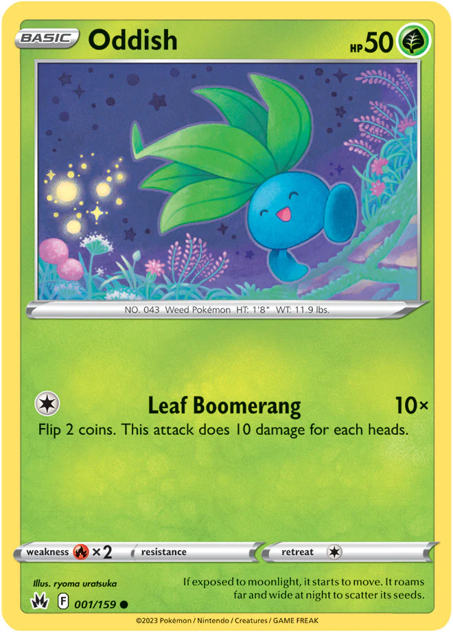 Crown Zenith 001 Oddish
