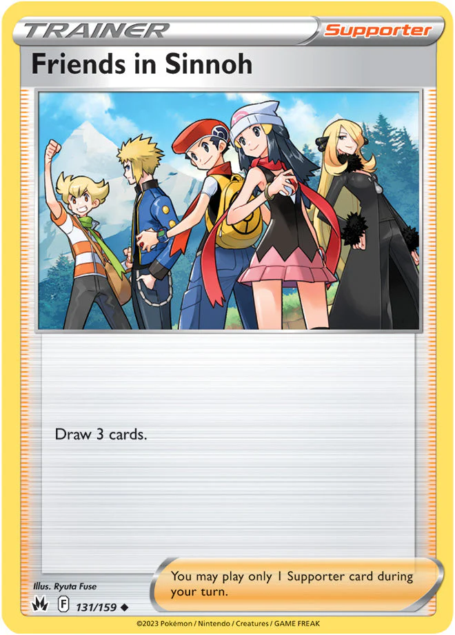Crown Zenith 131 Friends in Sinnoh