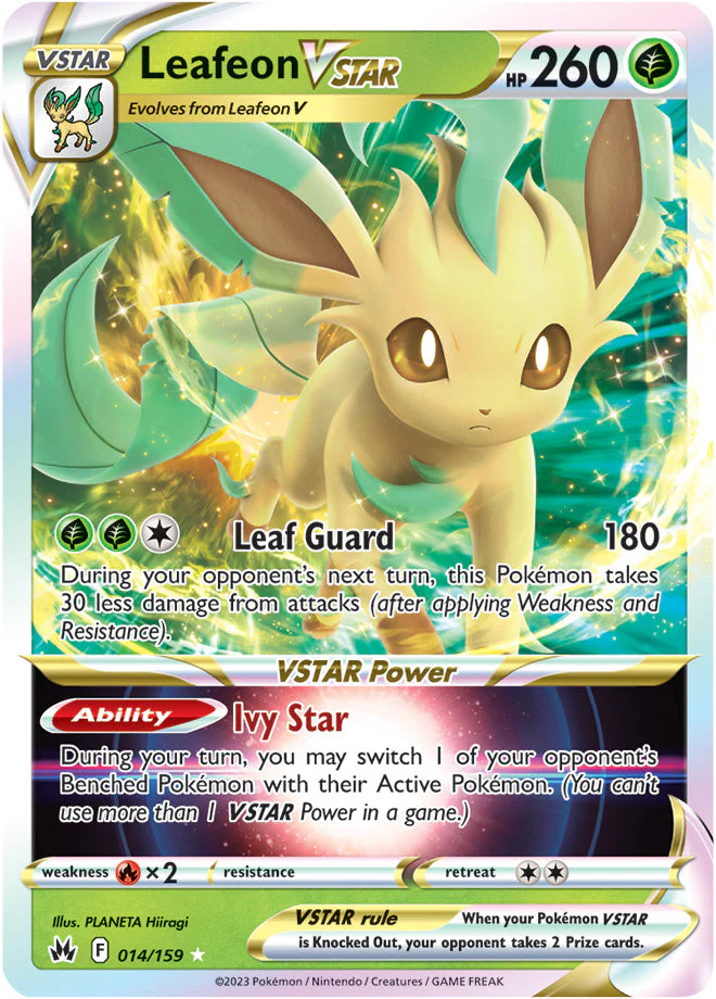 Crown Zenith 014 Leafeon VSTAR