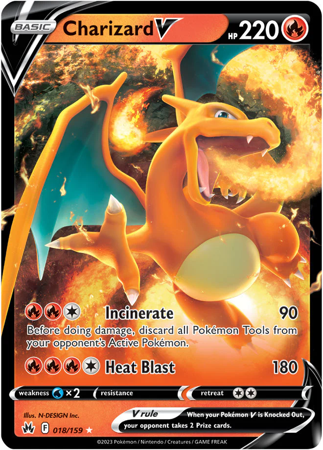 Crown Zenith 018 Charizard V
