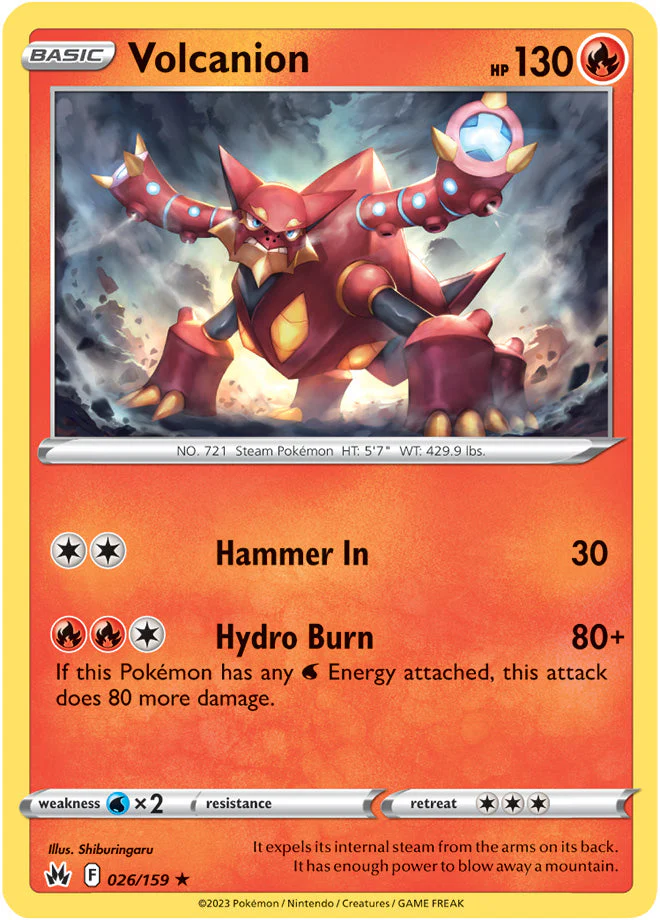Crown Zenith 026 Volcanion