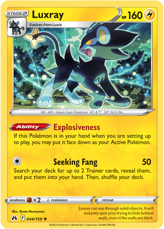 Crown Zenith 044 Luxray