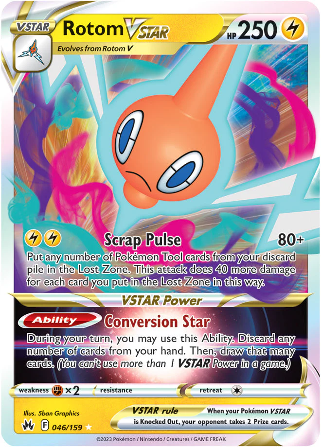 Crown Zenith 046 Rotom VSTAR