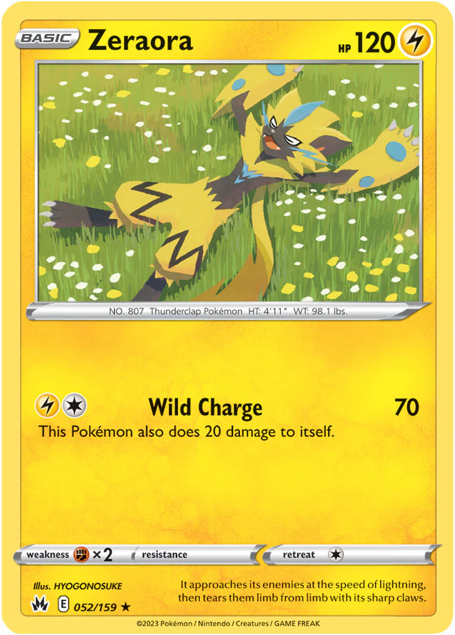 Crown Zenith 052 Zeraora