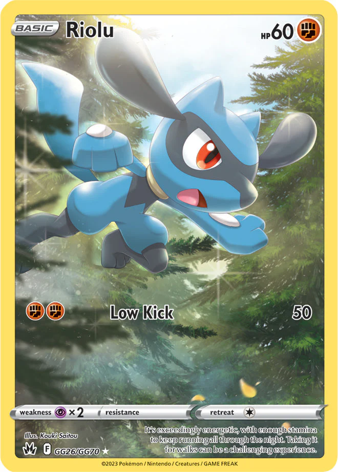Crown Zenith GG26 Riolu