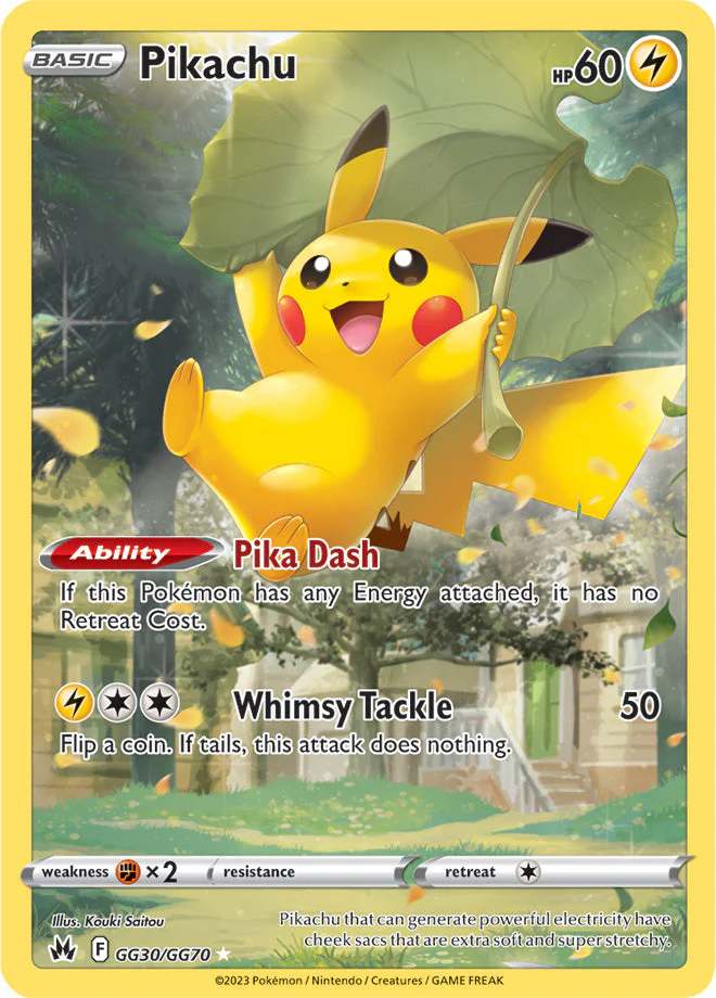 Crown Zenith GG30 Pikachu