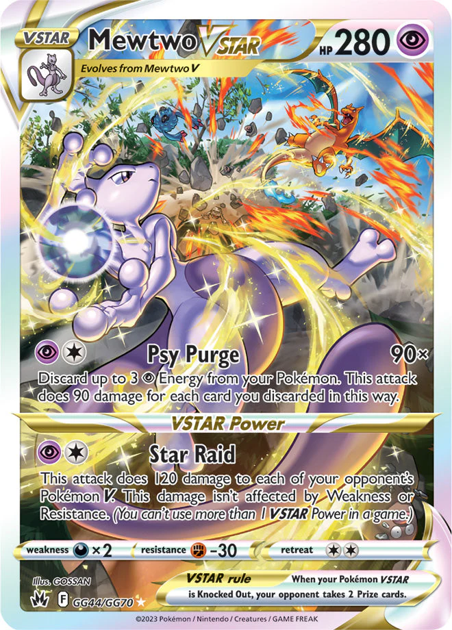 Crown Zenith GG44 Mewtwo VSTAR