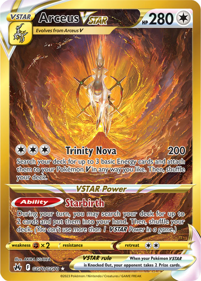 Crown Zenith GG70 Arceus VSTAR