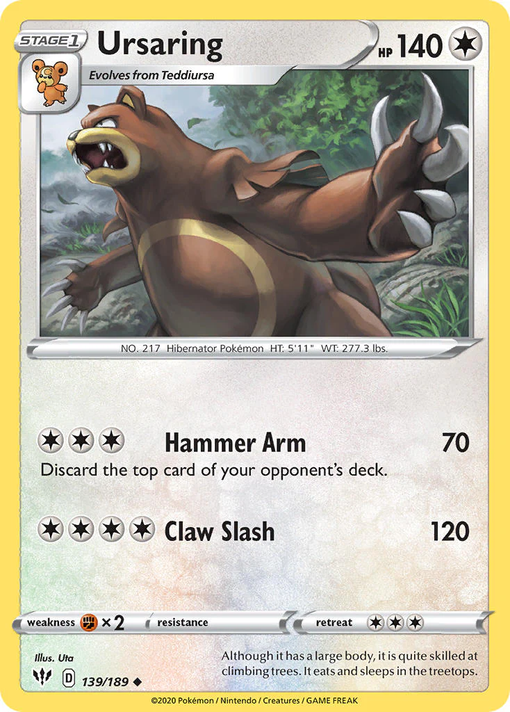 Darkness Ablaze 139 Ursaring