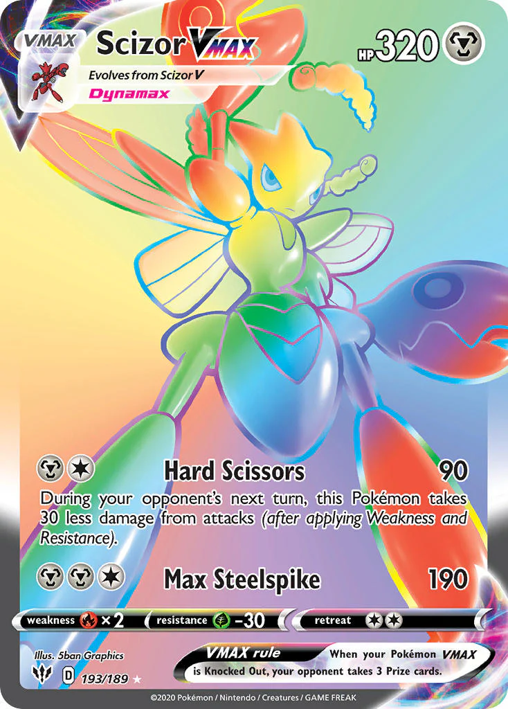 Darkness Ablaze 193 Scizor VMAX