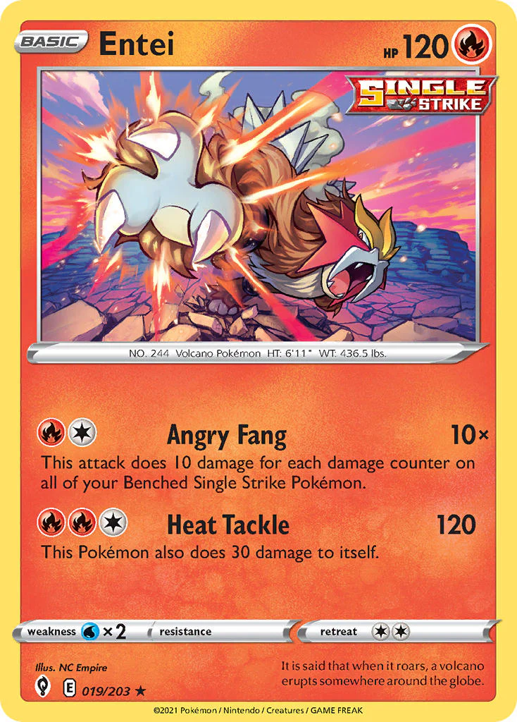 Evolving Skies 019 Entei