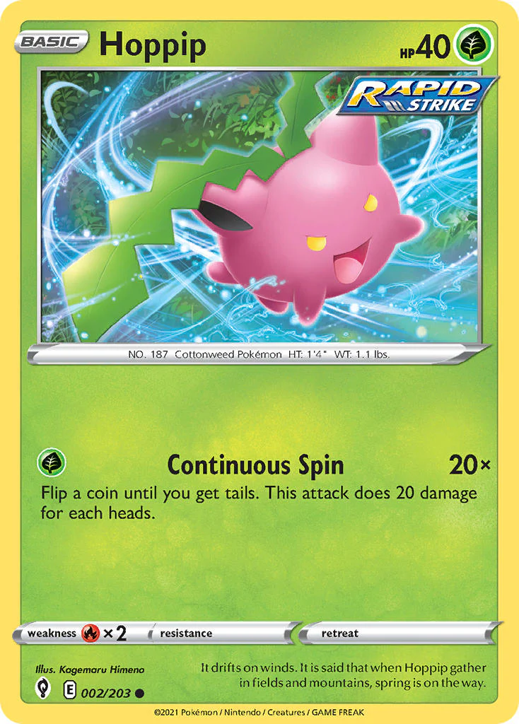 Evolving Skies 002 Hoppip