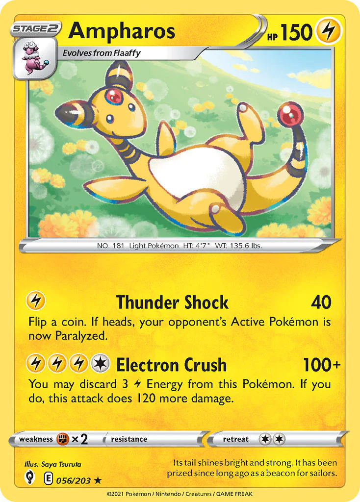 Evolving Skies 056 Ampharos