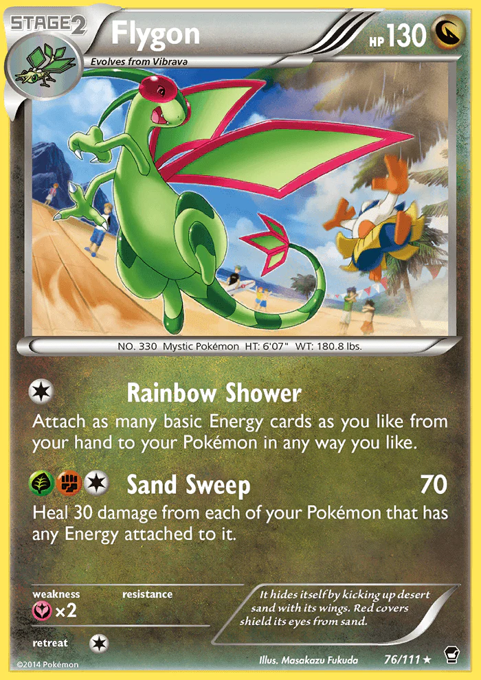 Furious Fists 076 Flygon