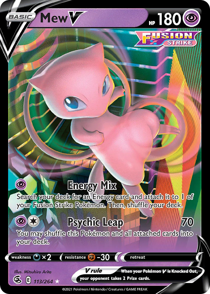 Fusion Strike 113 Mew V