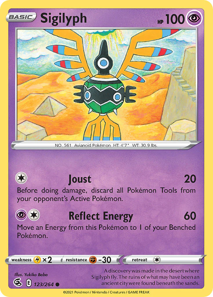 Fusion Strike 123 Sigilyph