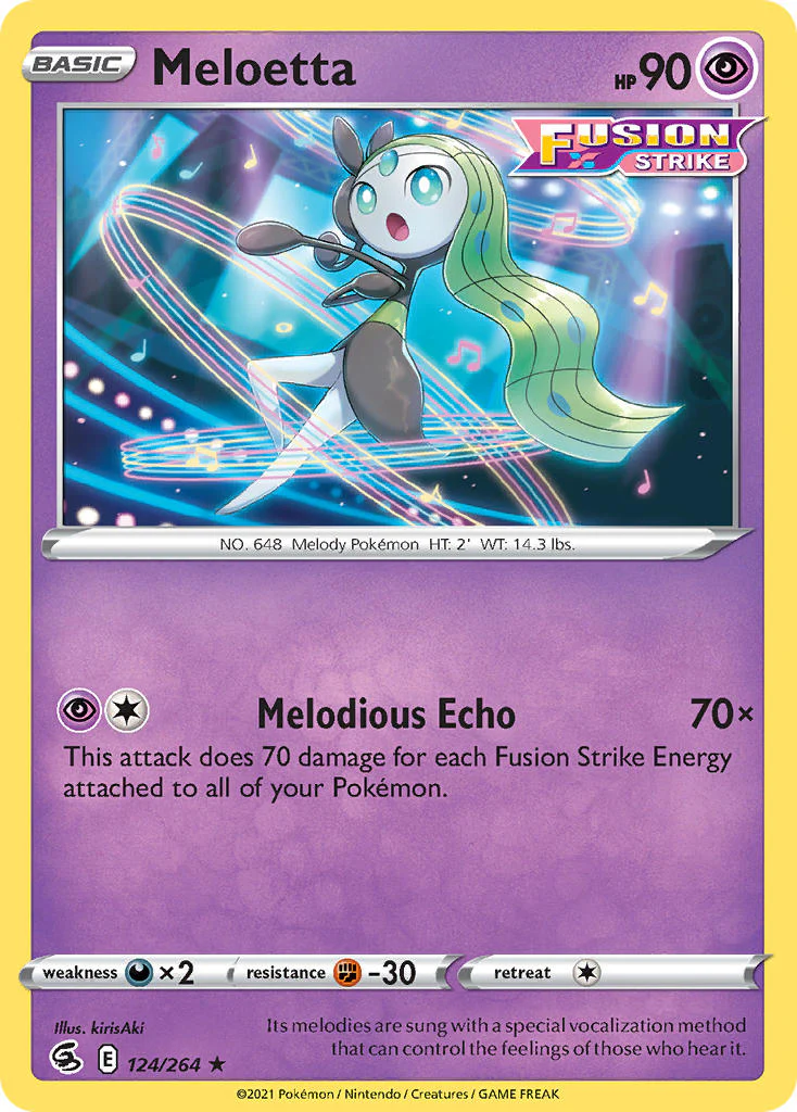 Fusion Strike 124 Meloetta