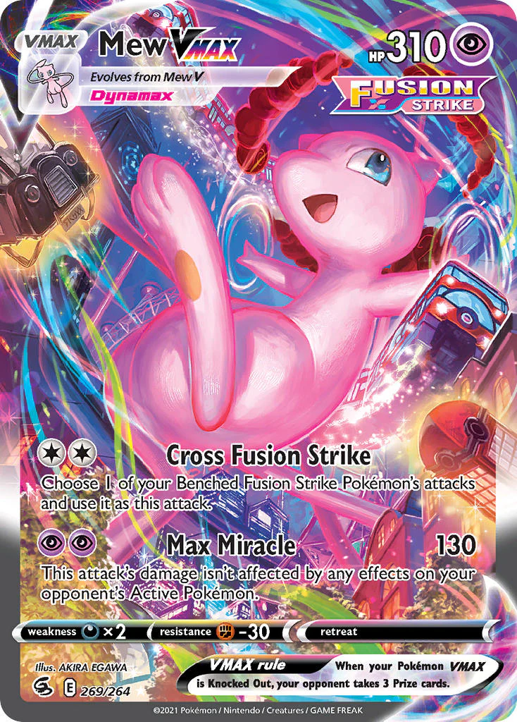 Fusion Strike 269 Mew VMAX