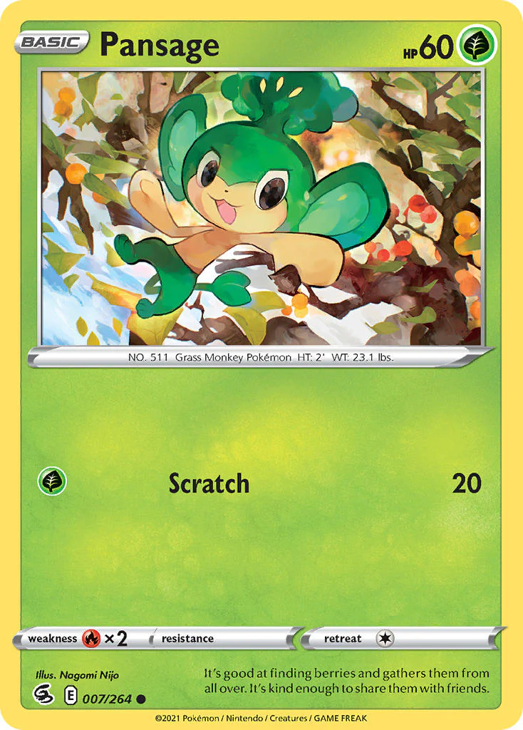 Fusion Strike 007 Pansage