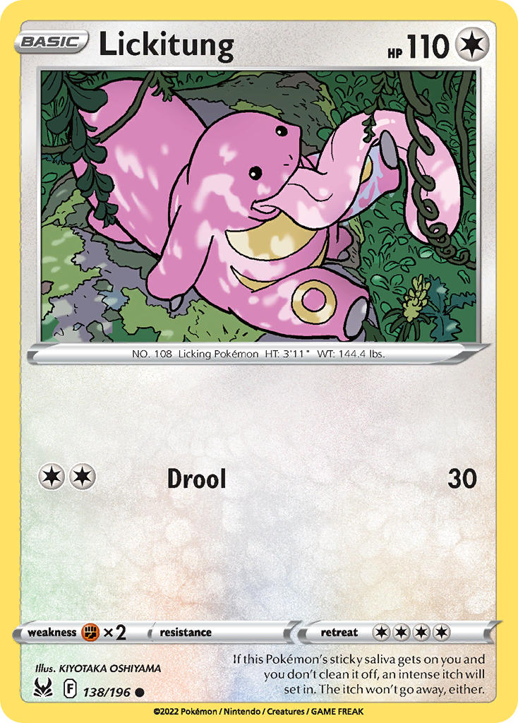 Lost Origin 138 Lickitung