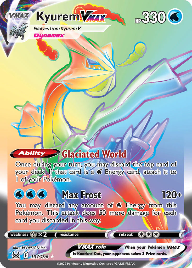Lost Origin 197 Kyurem VMAX