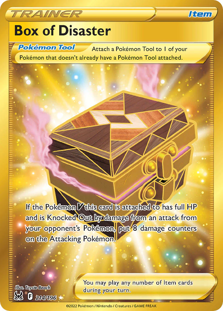 Lost Origin 214 Box of Disaster