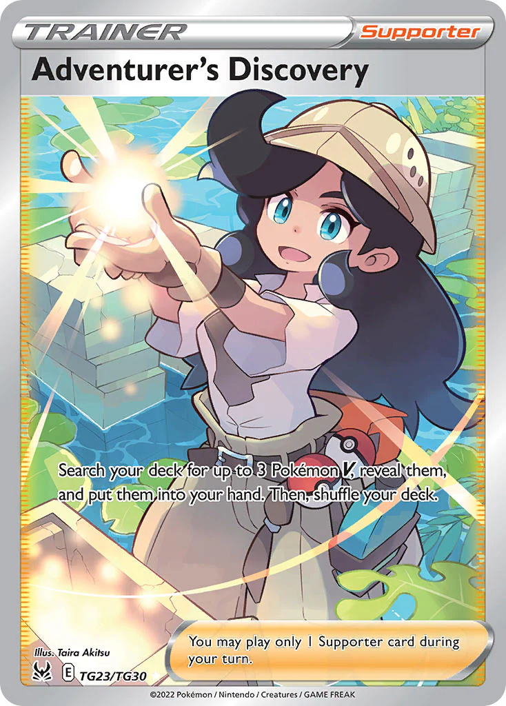 Lost Origin TG23 Adventurer's Discovery