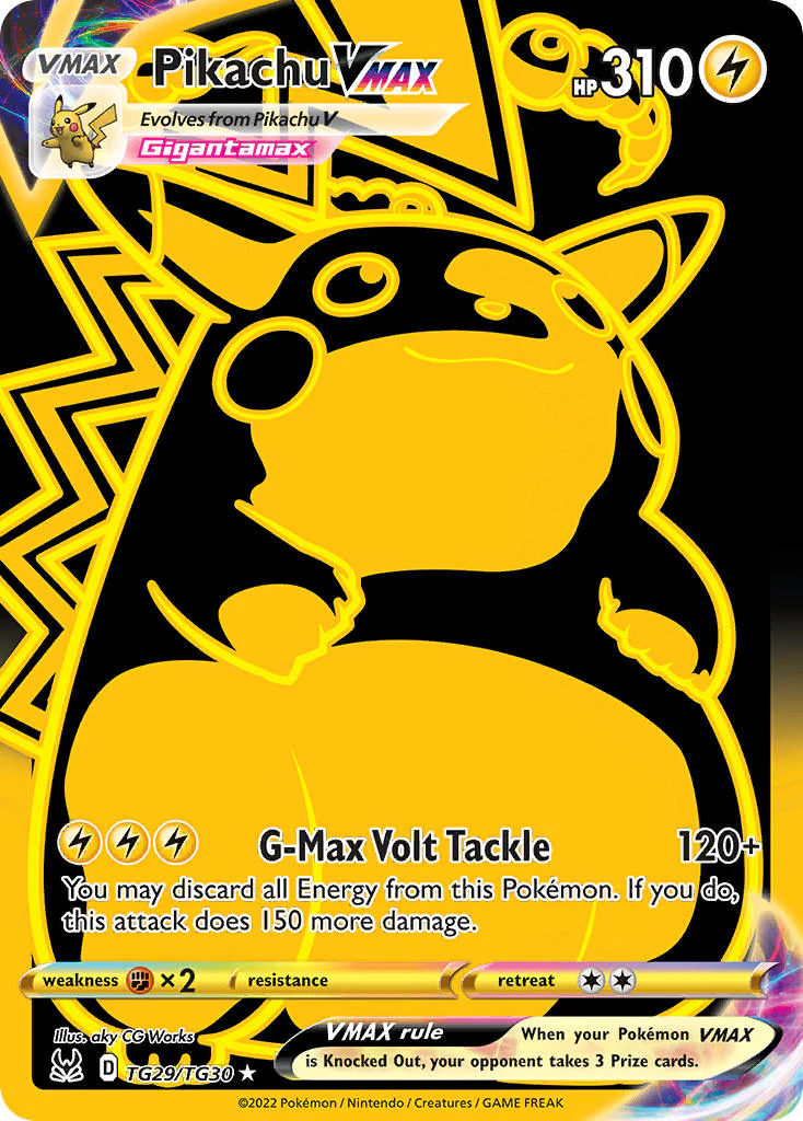 Lost Origin TG29 Pikachu VMAX